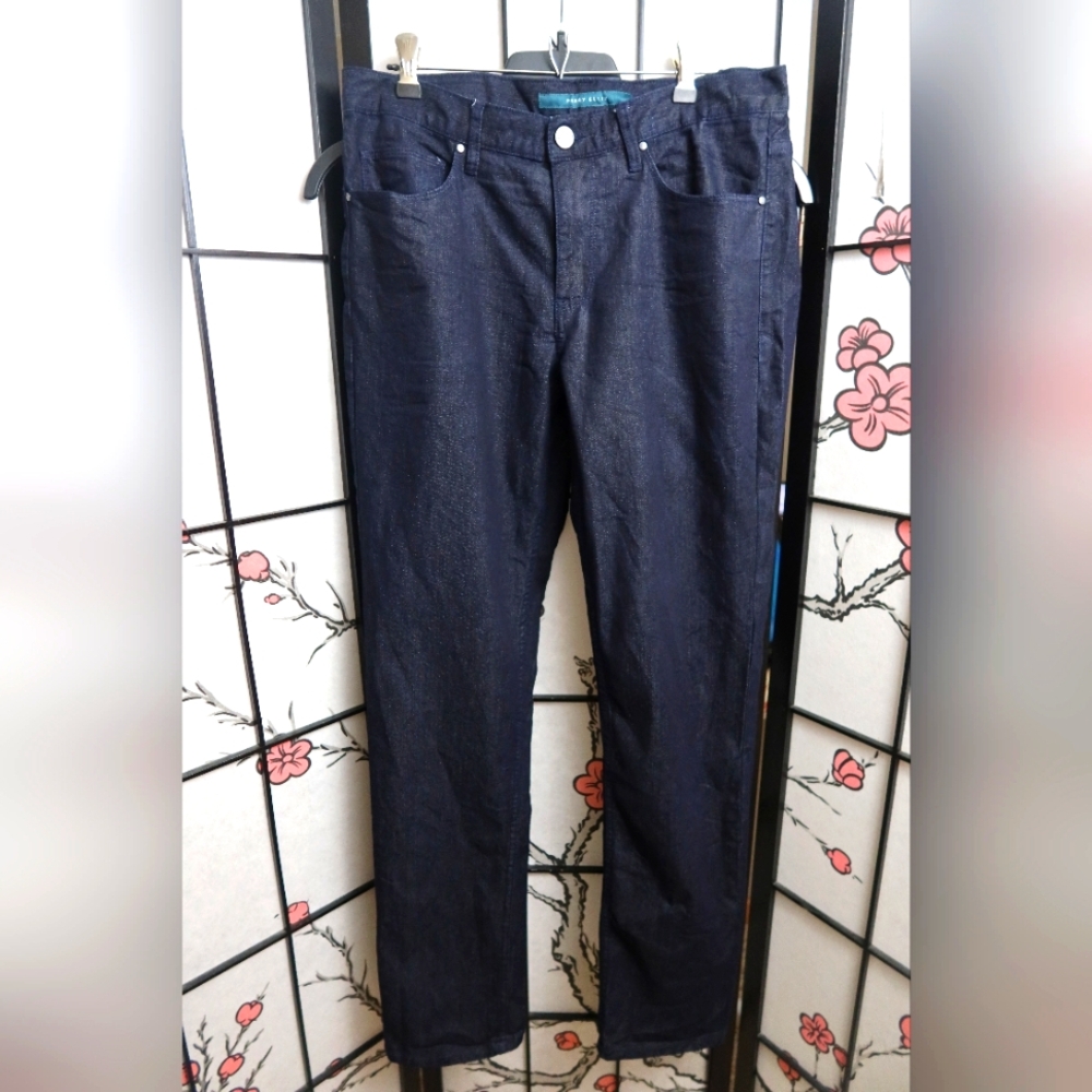 Perry Ellis Blue Straight Jeans Classic Fit